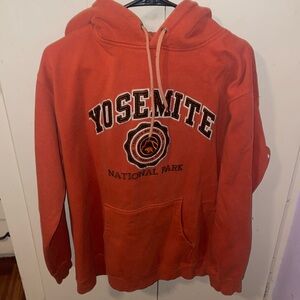 Orange Yosemite Sweatshirt